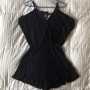 Navy romper